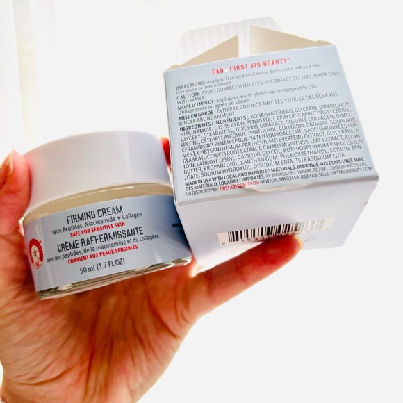 First Aid Beauty Firming Cream w/ Collagen, Peptides, Niacinamide 50ml - Picture 4 of 5